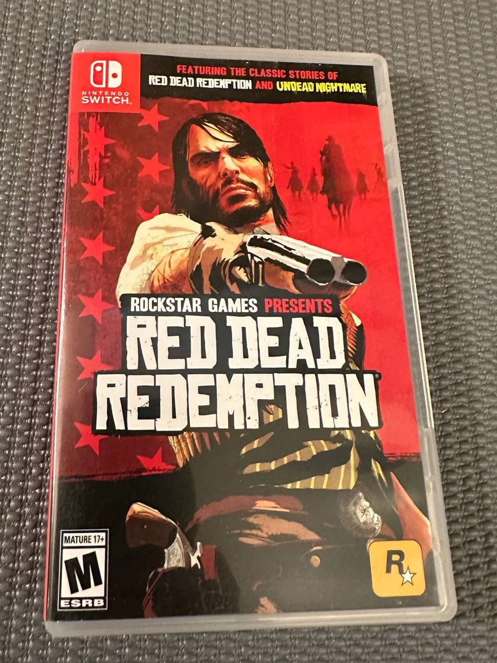 Nintendo Switch Red Dead Redemption Game with case
